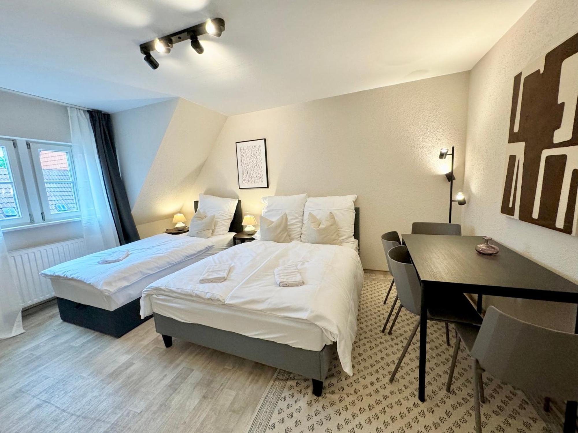 Gina Stay - Apartmenthaus Im Zentrum Von Quedlinburg Exteriör bild