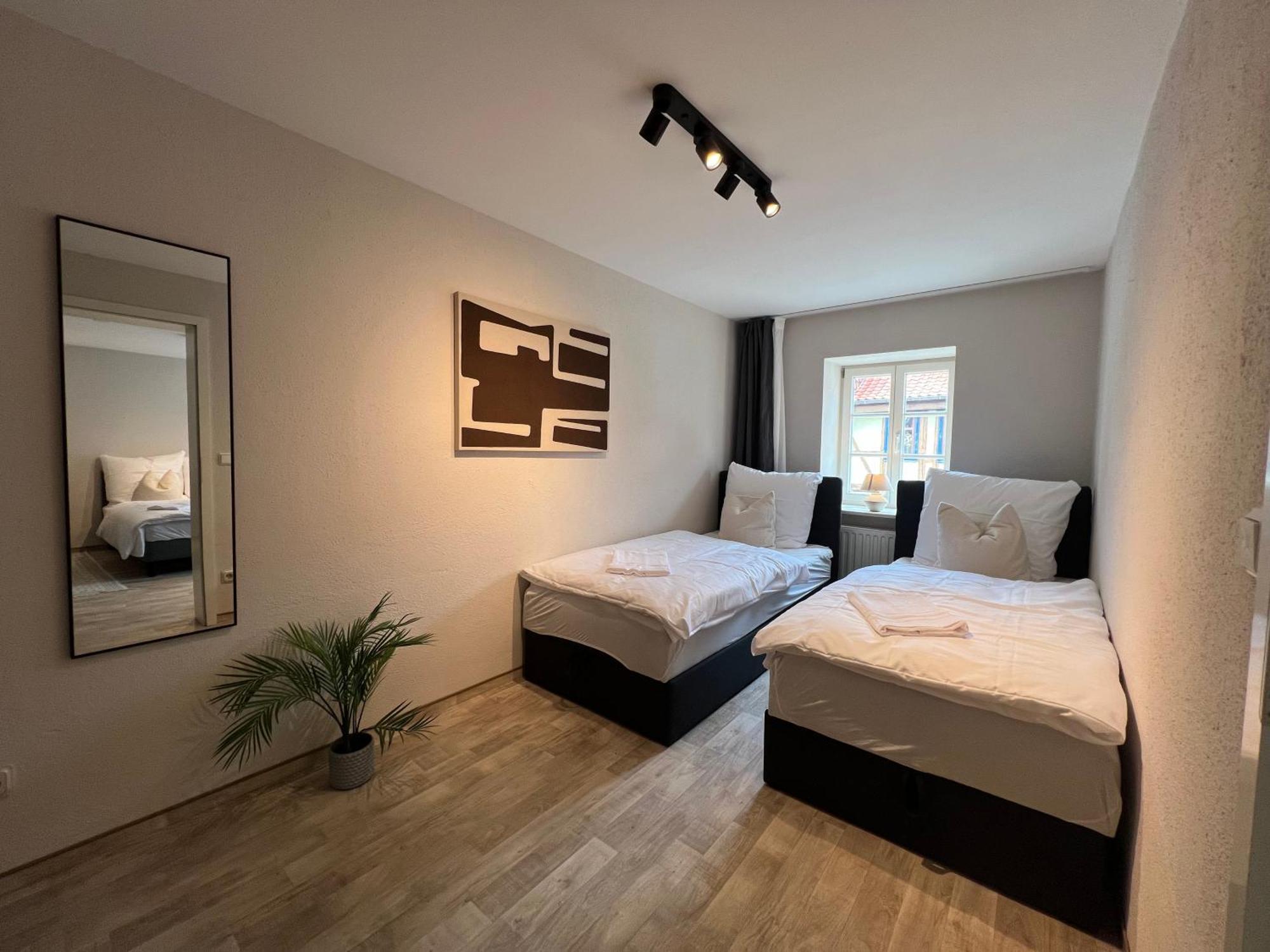 Gina Stay - Apartmenthaus Im Zentrum Von Quedlinburg Exteriör bild